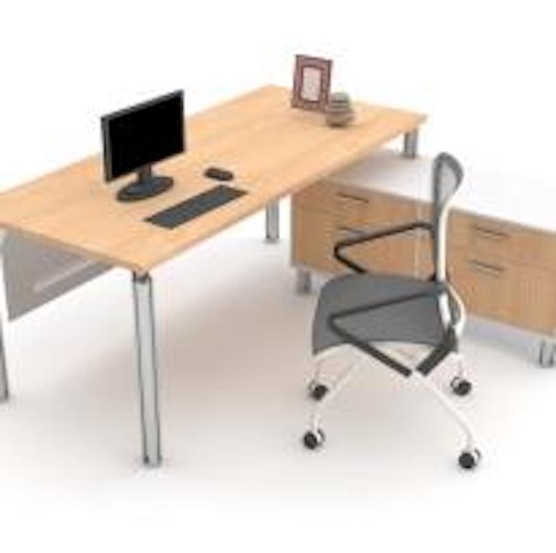 Escritorio Ejecutivo con Credenza Baja