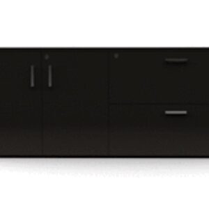 Credenza 2 puertas y 2 gavetas horizontales.