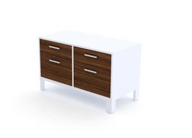 Credenza Baja Altus con 2 Cajoneras ( 16mm)