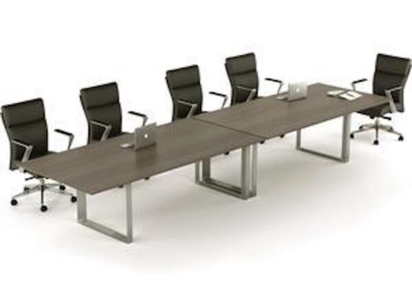 Mesa de Juntas de Consejo Tech SQ/Silver o White Techno