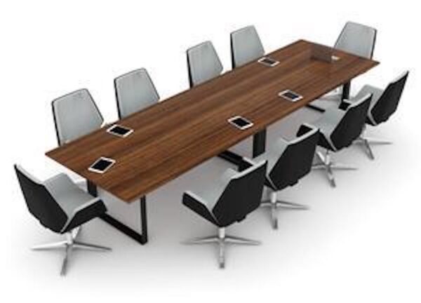 Mesa de Juntas de Consejo Tech SQ/Black Techno